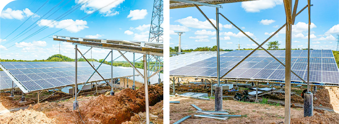 Điện Năng Lượng Mặt Trời áp Mái Công Ty An Nam Địa Việt 2.4mwp