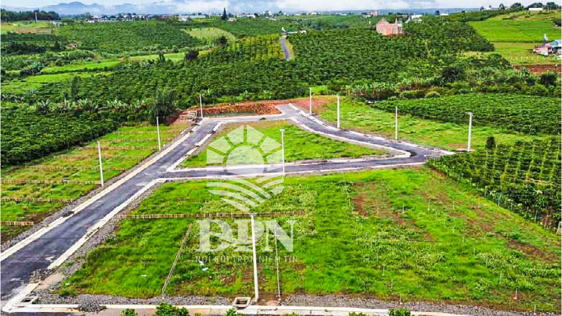 Thi công hạ tầng KDC Làng Sinh Thái Lộc An tại Lâm Đồng