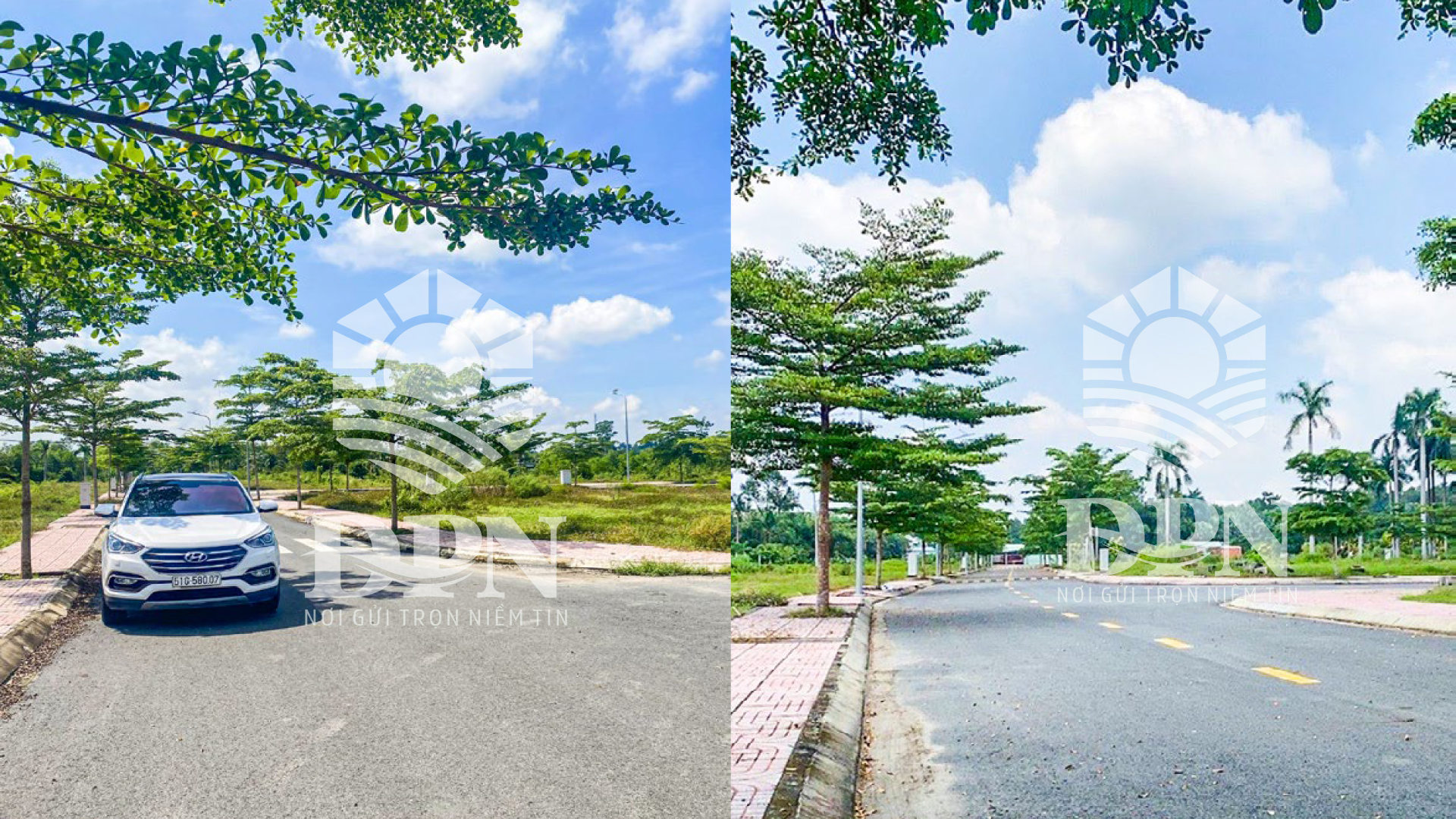 Thi công hạ tầng dự án bđs KĐT Sao Vàng tại Đức Hoà Long An